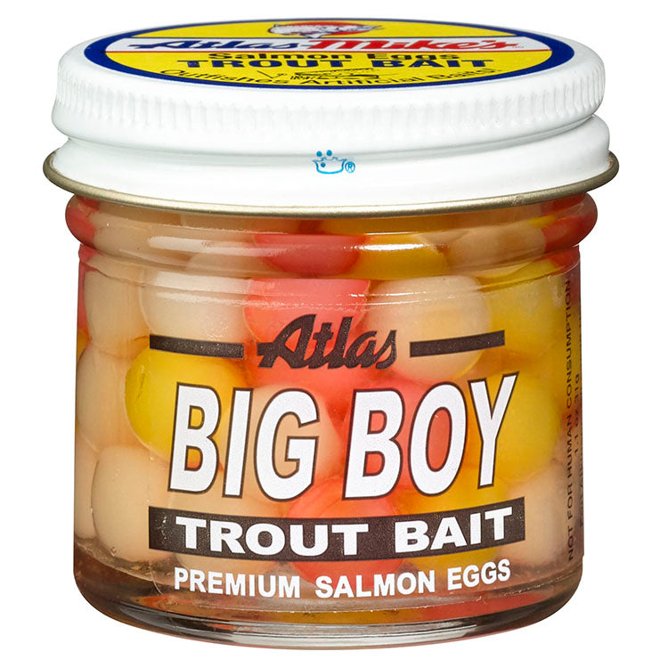 ATLAS MR. TROUT "SUGAR CURED" EGG - Orange