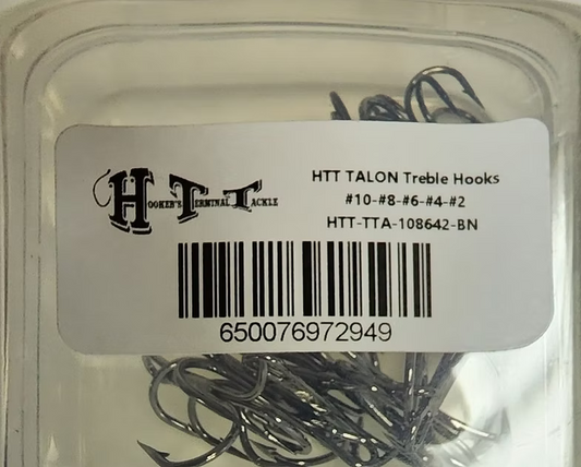 Hookers Terminal Tackle - #10-#8-#6-#4-#2 Black Nickel