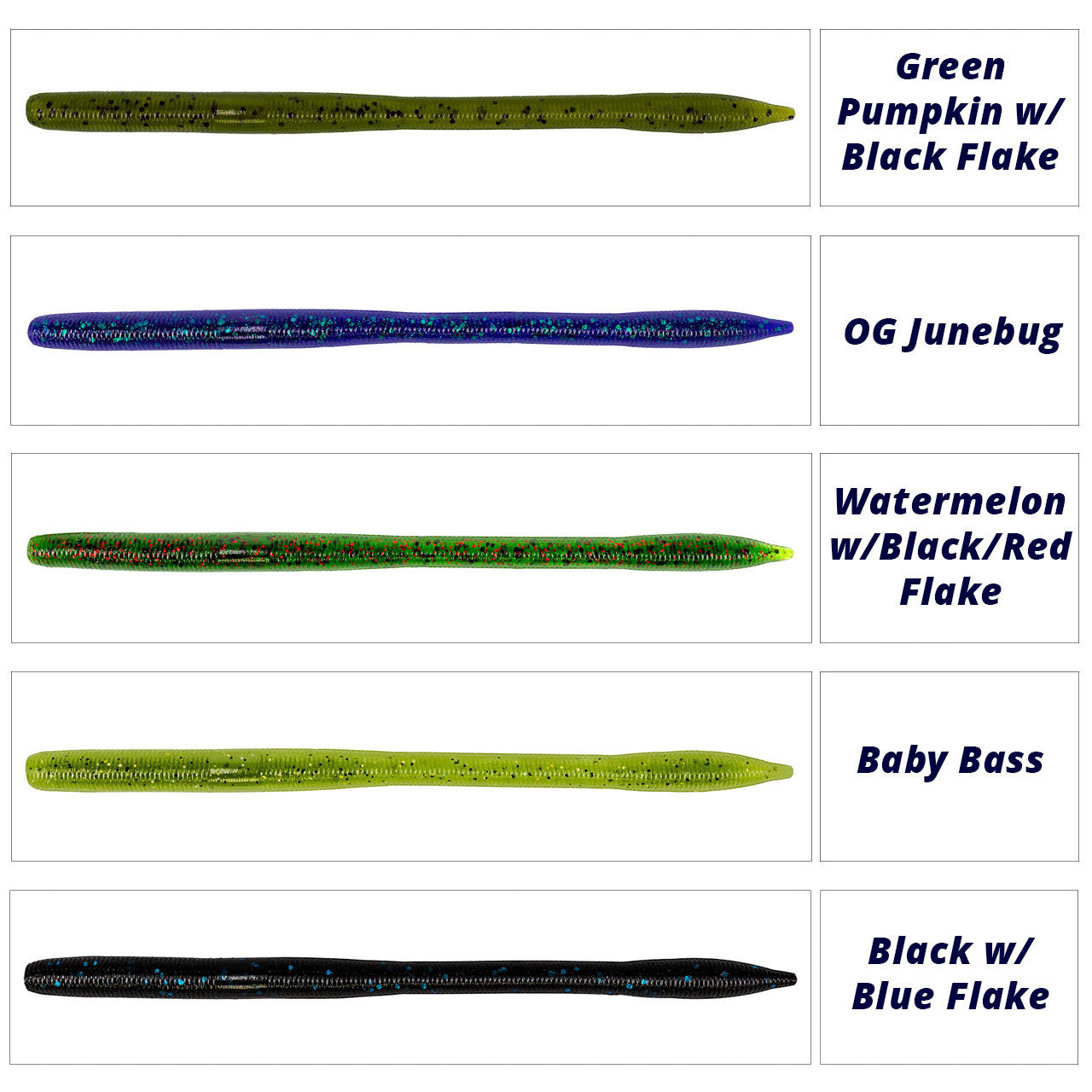 Yamamoto Sensei Worm soft plastic fishing bait