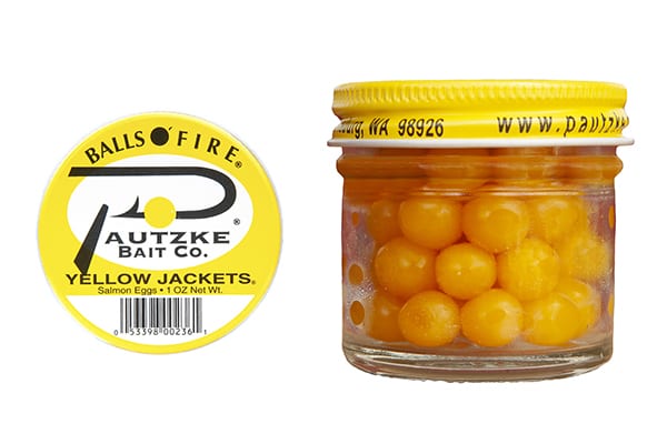 Pautzke Balls O' Fire Salmon Eggs - Yellow Jackets
