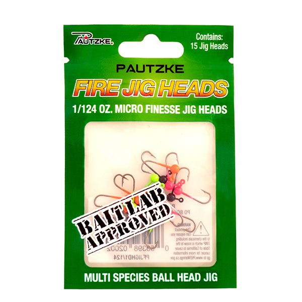 Pautzke Fire Jig Heads - 1/124 oz