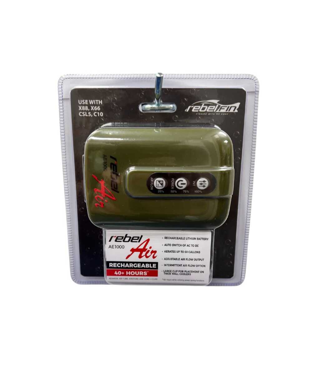 RebelFIN Rechargeable Aerators