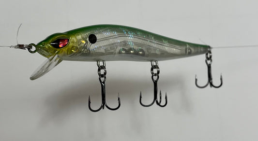 Copper Red Baits Jonah 1:17 Jerkbait - Emerald