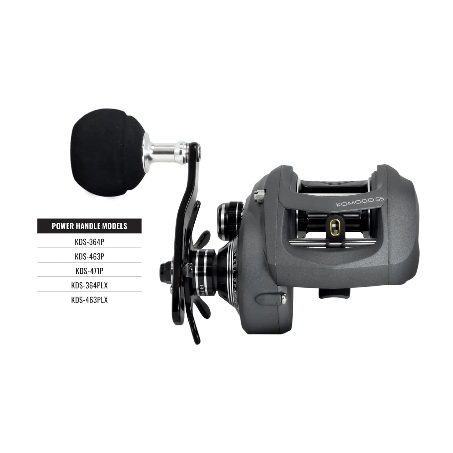 Okuma Komodo SS Power Handle Reels - KDS-463P