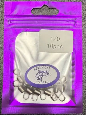 Ratl'N Cat Tackle Swivels 10-Pack