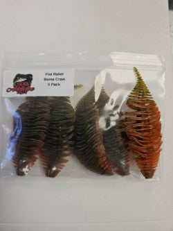 Deadly Addictive Baits Flat Raker 3.8