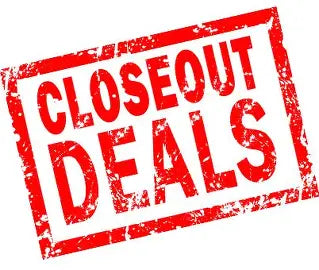 Closeout Deals