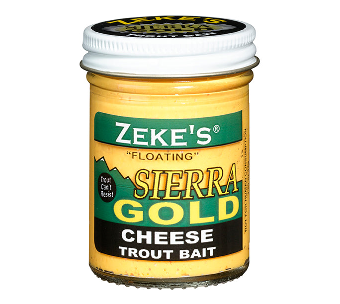 ZEKE'S SIERRA GOLD FLOATING TROUT BAIT - Cheese/Yellow