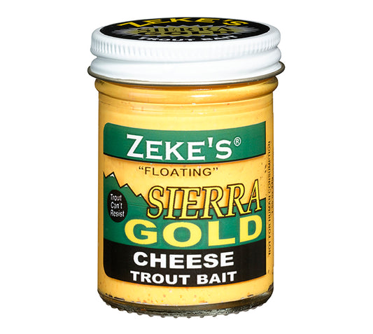 ZEKE'S SIERRA GOLD FLOATING TROUT BAIT - Cheese/Yellow