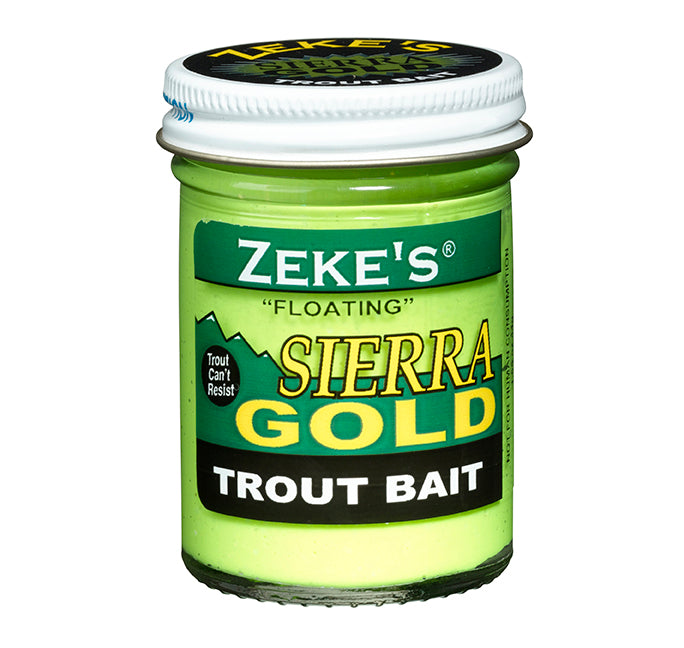 ZEKE'S SIERRA GOLD FLOATING TROUT BAIT - Chartreuse