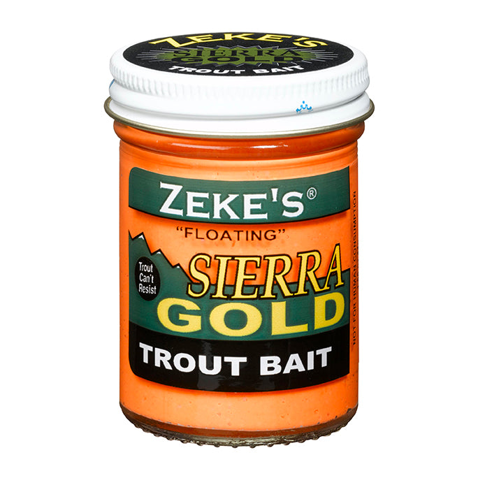 ZEKE'S SIERRA GOLD FLOATING TROUT BAIT - Orange