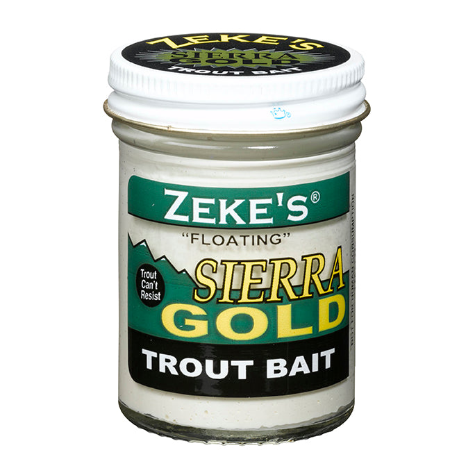 ZEKE'S SIERRA GOLD FLOATING TROUT BAIT - White