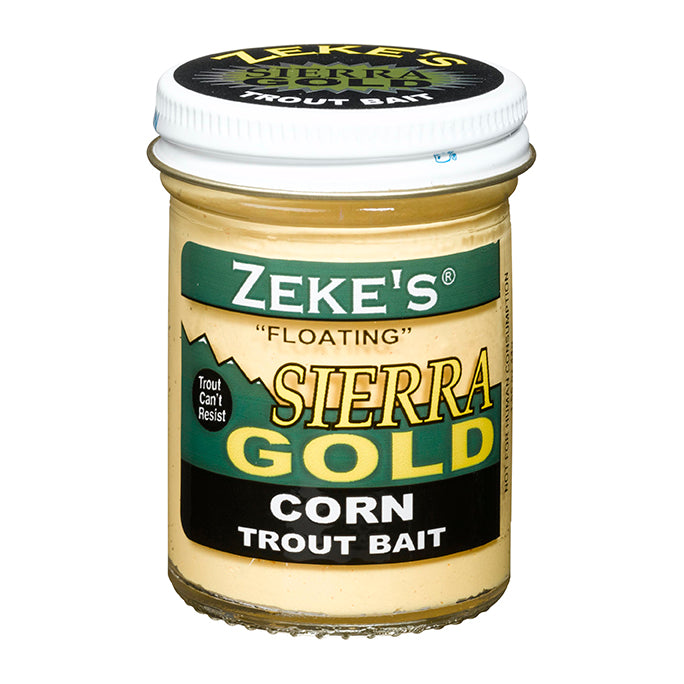 ZEKE'S SIERRA GOLD FLOATING TROUT BAIT - Corn/Creme