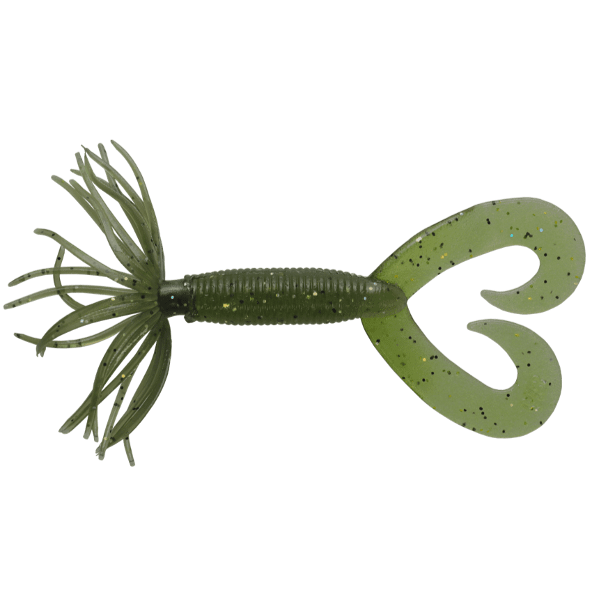 Yamamoto Double Tail Hula Grub soft plastic fishing bait