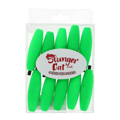 SLUNGER CAT 3 INCH PEG FLOATS