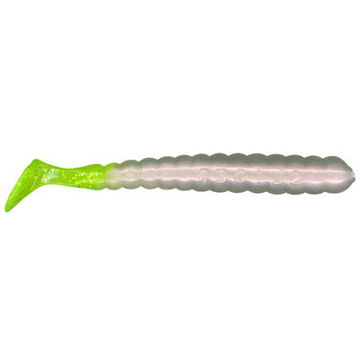 Charlie Brewer Slider 3" Grub - Bass Stripe Walleye