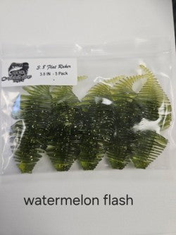 Deadly Addictive Baits Flat Raker 3.8