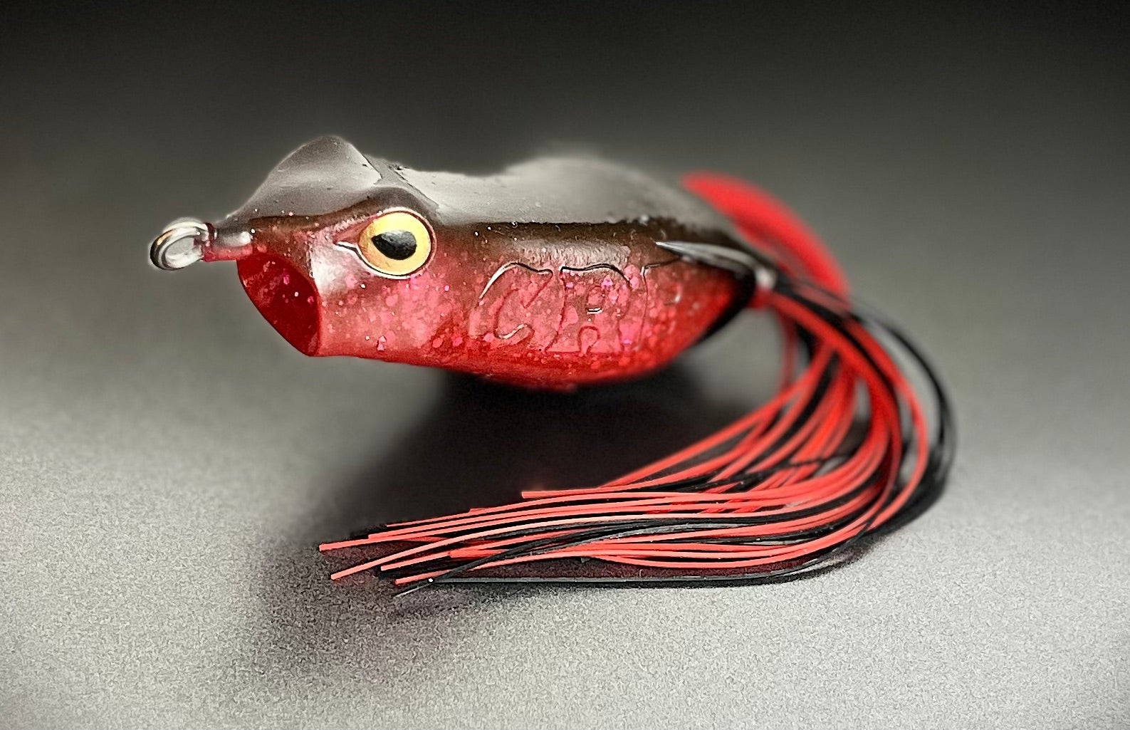 Copper Red Baits Loud Mouth Frog - Magma