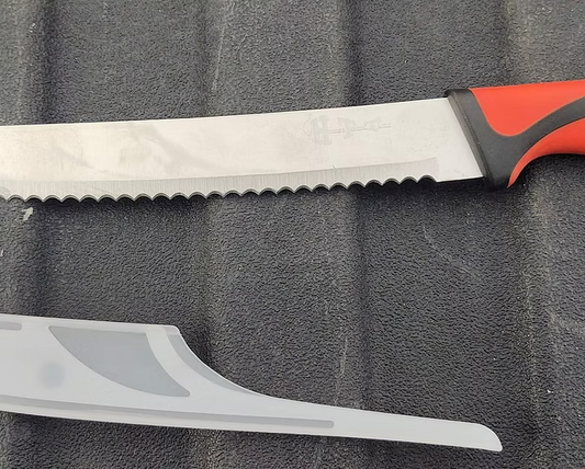 Hookers Terminal Tackle Serrated Cut Bait Knife