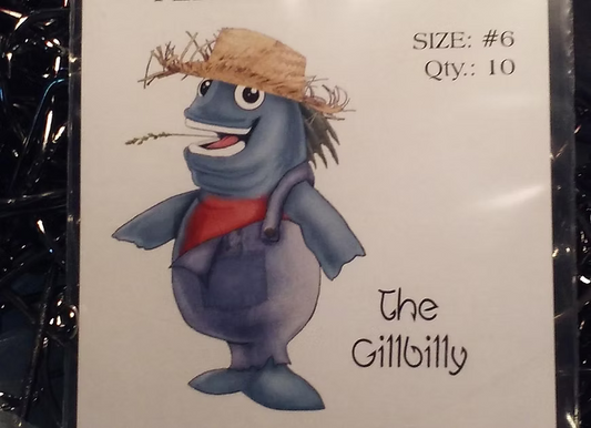 Hookers Terminal Tackle GillBilly Panfish Hooks