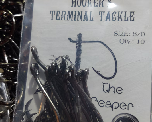 Hookers Terminal Tackle Reaper Offset Circle Hooks