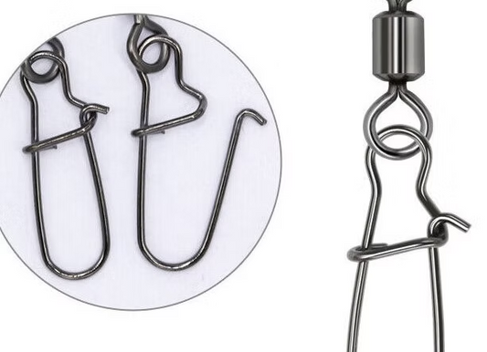 Hookers Terminal Tackle Duo Lock Snap Swivels