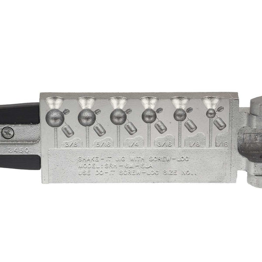 Do-It Shake-It With Screw-Loc, Flat Eye Molds