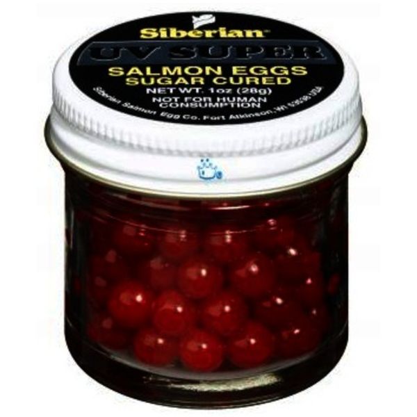 ZEKE'S SIBERIAN SALMON EGGS - UV Super Salmon Egg UV Red