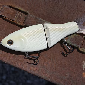 Clutch Swimbaits Eco Glide Bait - Threadfin