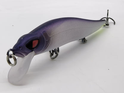 Copper Red Baits Jonah 1:17 Jerkbait - Matte Blue