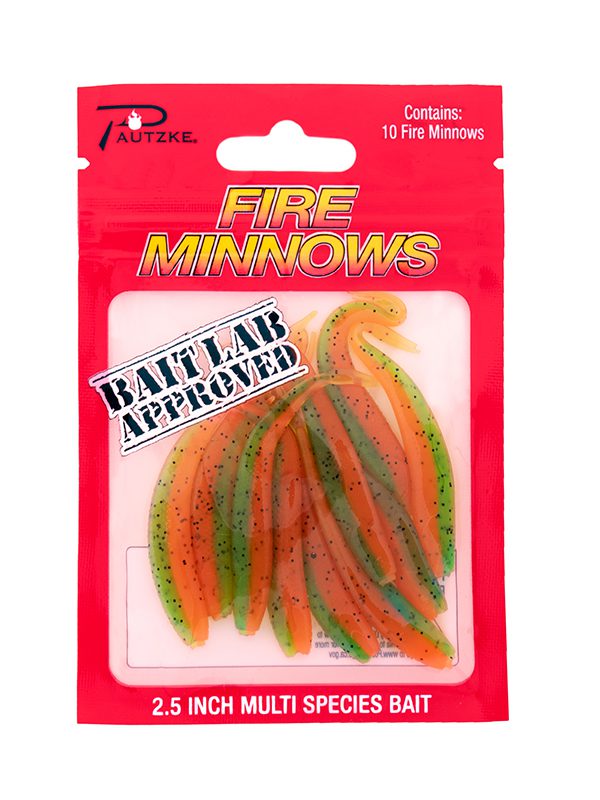 Pautzke Fire Minnows - Fire Tiger