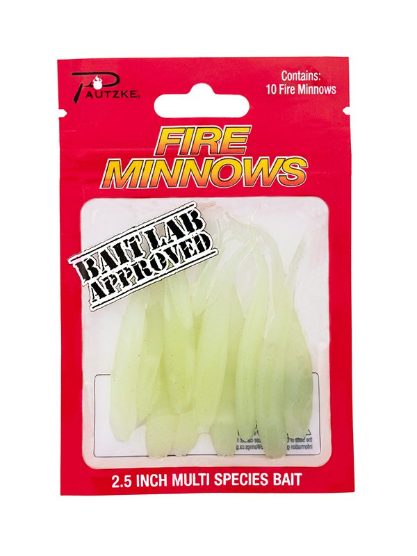 Pautzke Fire Minnows - Glow