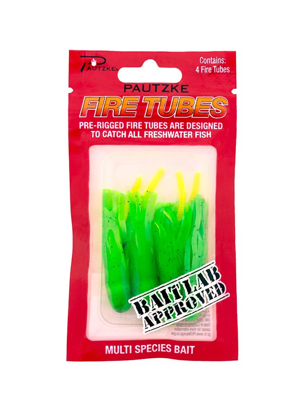 Pautzke Fire Tubes - Chartreuse