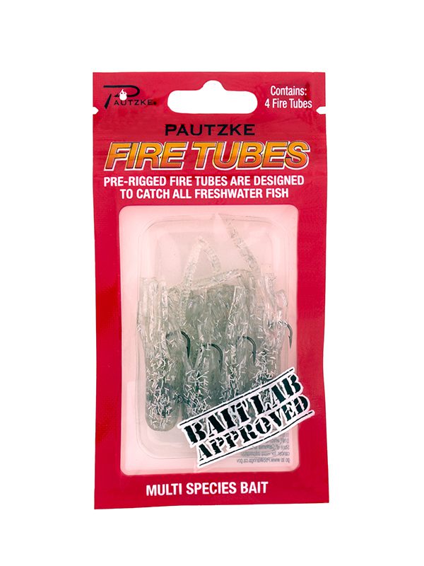 Pautzke Fire Tubes - Ghost Chrome