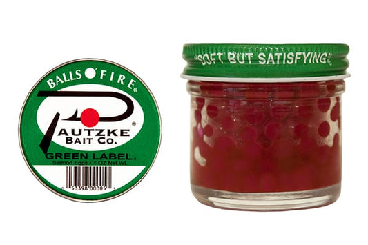 Pautzke Balls O' Fire Salmon Eggs - Green Label