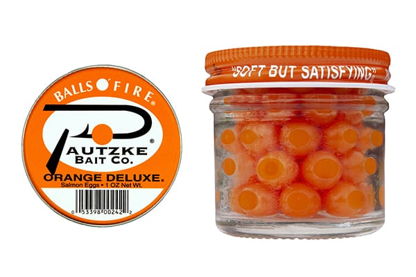 Pautzke Balls O' Fire Salmon Eggs - Orange Deluxe