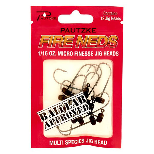 Pautzke Fire Ned Hooks - 1/16 oz