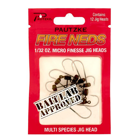 Pautzke Fire Ned Hooks - 1/32 oz
