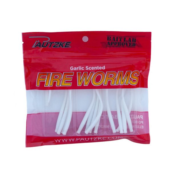 Pautzke Fire Worms - White