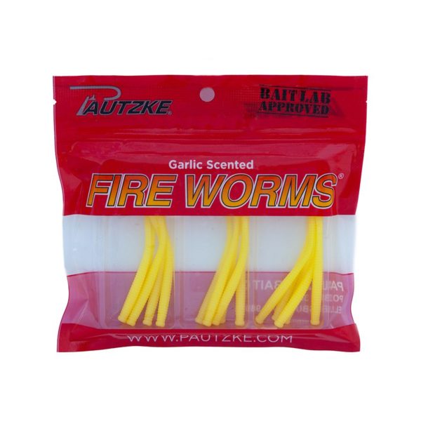 Pautzke Fire Worms - Yellow