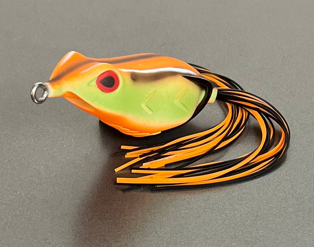 Copper Red Baits Wave Frog - Cantaloupe