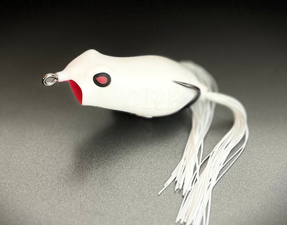 Copper Red Baits Loud Mouth Frog - Whiteout