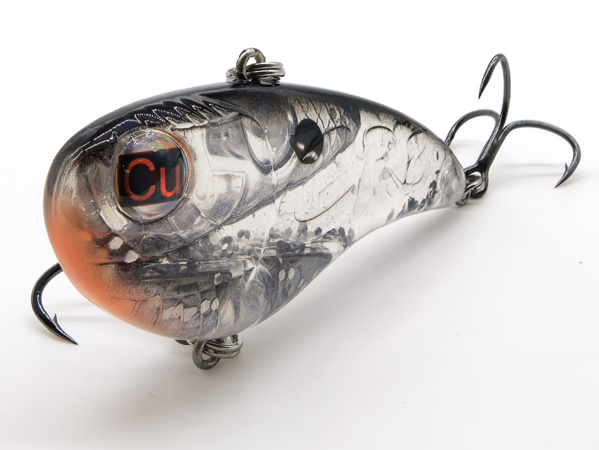 Copper Red Baits Snatchin' Shad Silent - 1/2 oz - Clear Shad