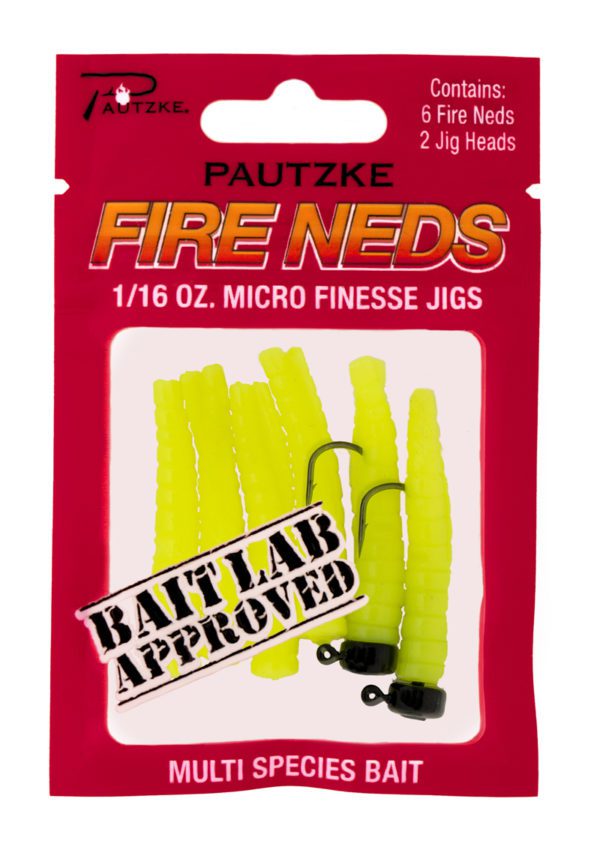 Pautzke Fire Neds - Chartreuse (1/16 oz)