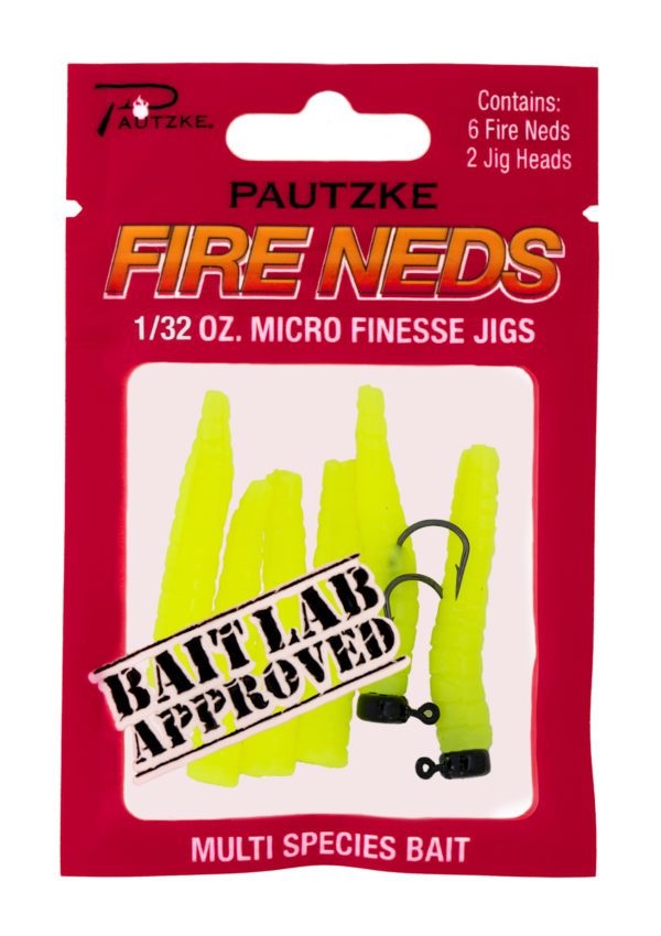 Pautzke Fire Neds - Chartreuse (1/32 oz)