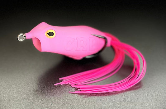 Copper Red Baits Loud Mouth Frog - Bubblegum