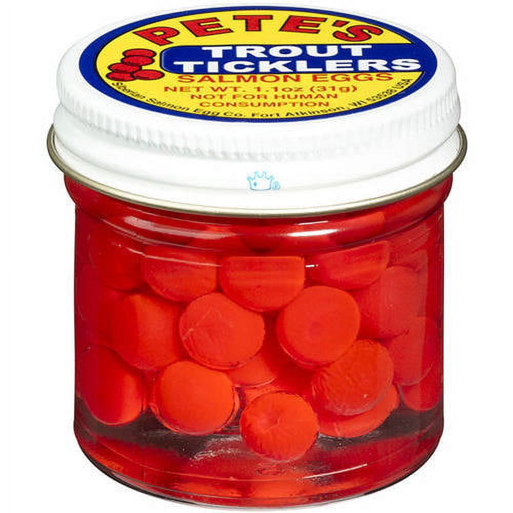 ZEKE'S SIBERIAN SALMON EGGS - Pete's Trout Tickler's Red