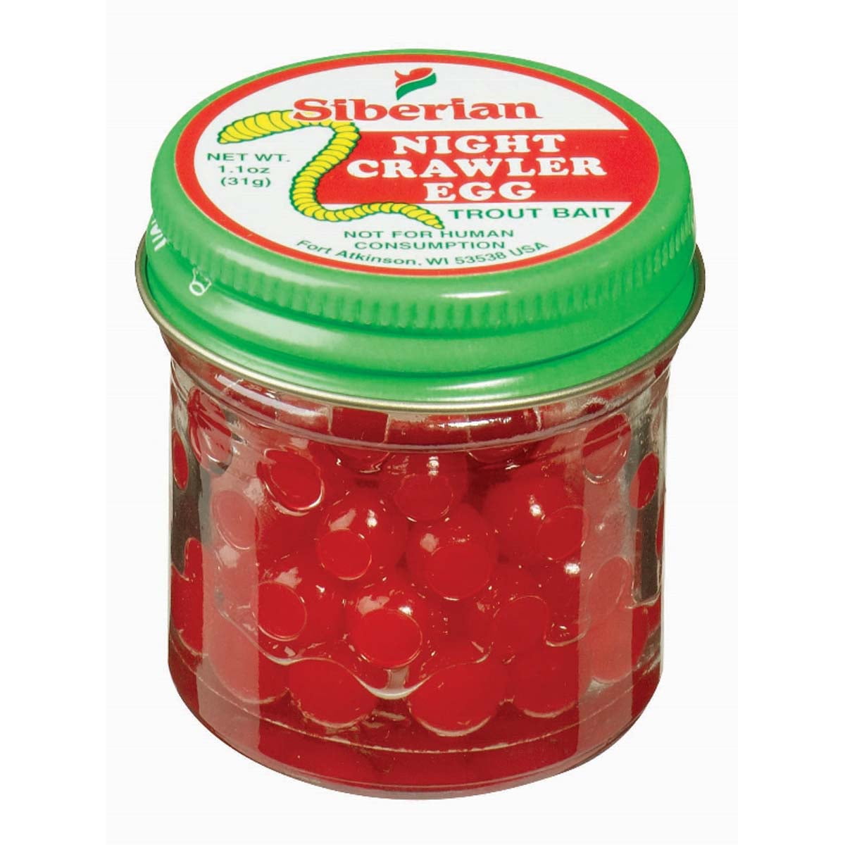 ZEKE'S SIBERIAN SALMON EGGS - Nightcrawler Salmon Egg Red