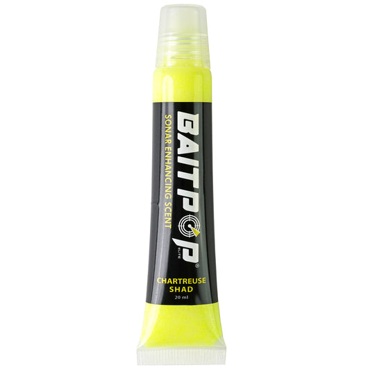 BaitPop Elite Chartreuse Shad Sonar Enhancing Scent 20 ml tube