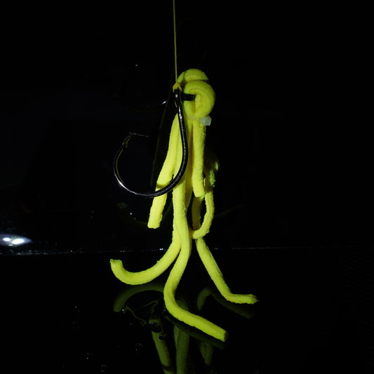 Q8 Super Bait Halibait Octosquid - Chartreuse